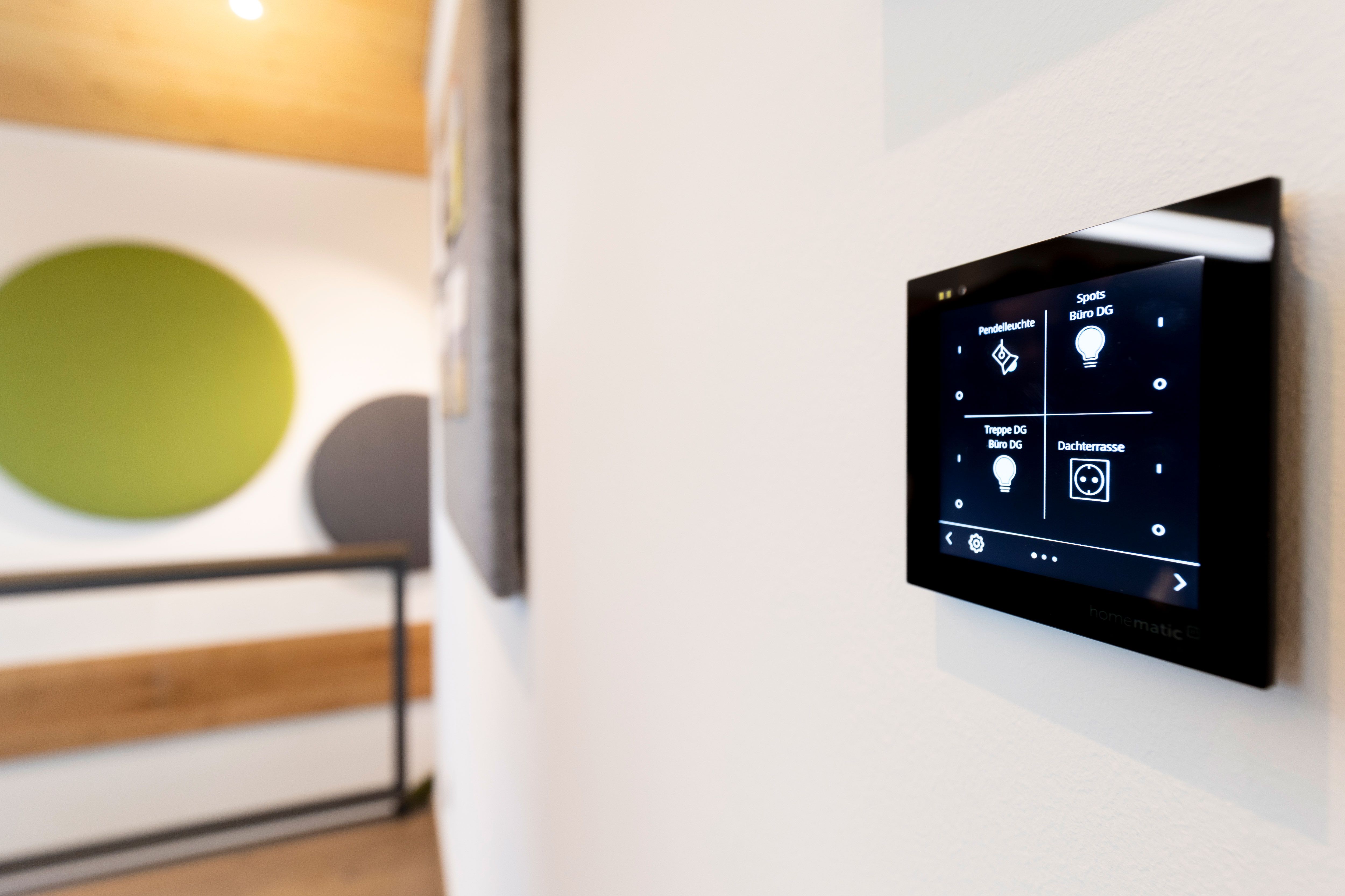 Smart Home Glasdisplays mit Touch-Bedienung 
