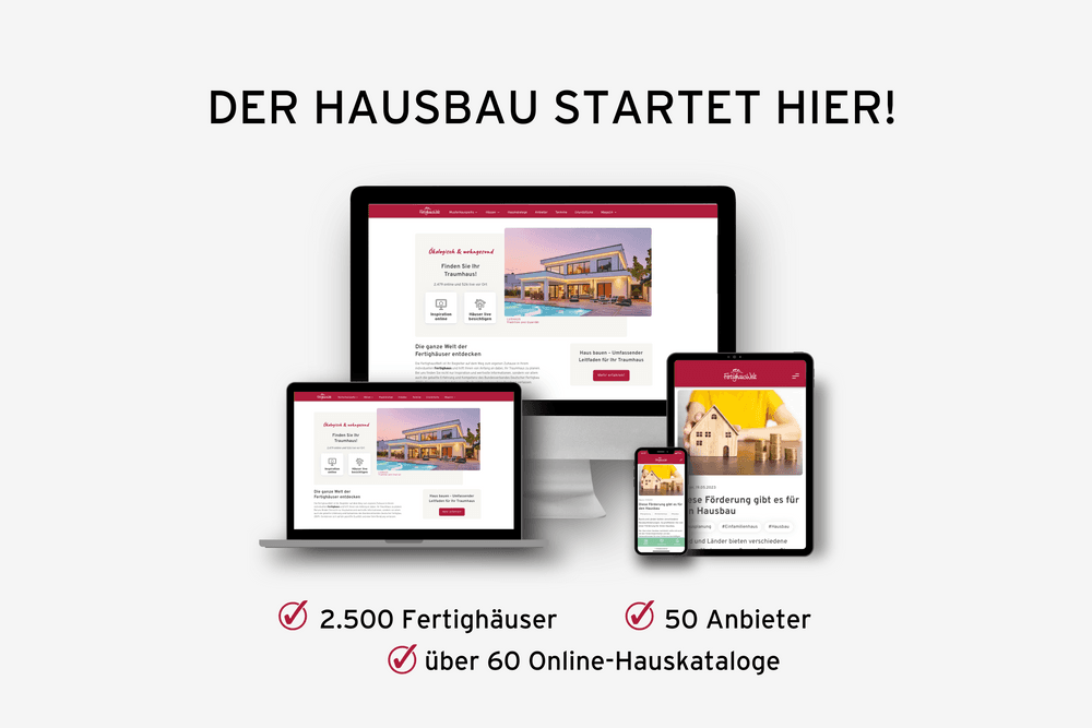 Ihr Traumhaus bauen mit fertighauswelt.de